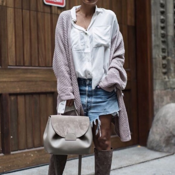 Sadie & Sage Sweaters - ⚡️🌥Foggy Morning🌧⚡️Cardigan Blue sky large